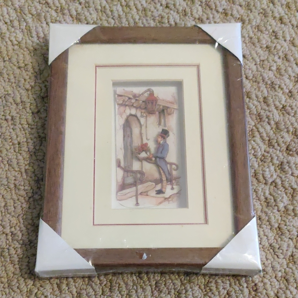 Wooden Frame with Art Print